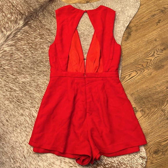 Exclusive It's a Kind of Magic Red Romper size S - Picture 5 of 7